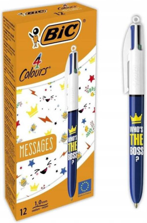 Długopis 4 Colours Message Boss (12szt)