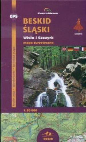 Beskid Śląski. Wisła i Szczyrk. Mapa turystyczna 1:50 000