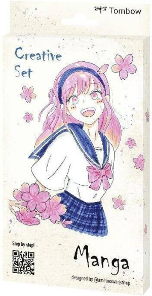 Zestaw pisaków Manga Kawaii