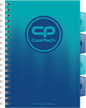Kołobrulion B5 Coolpack 100 kartek Gradient OCEAN