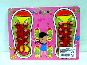 Nawlekanka puzzlowa buty