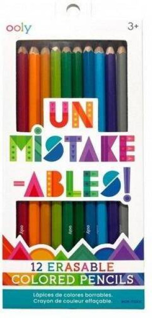 Kredki Ścieralne Ołówkowe Un-Mistake-Ables