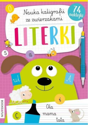 Literki. Nauka kaligrafii ze zwierzakami