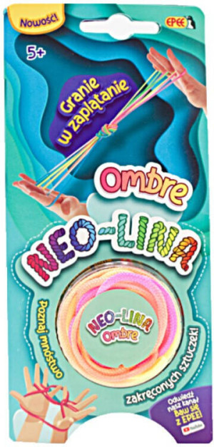 Neo-lina OMBRE pomarańczowo-żółto-różowy