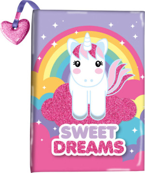 Pamiętnik Jednorożec brokatowy Sweet Dreams KL10632