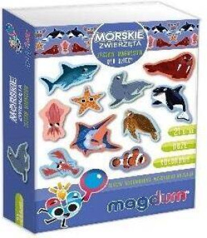 Zwierzęta morskie - zestaw magnesów