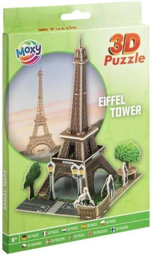 Puzzle piankowe 3D Wieża Eiffla