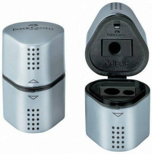 Temperówka. Trio Grip 2001. Srebrna