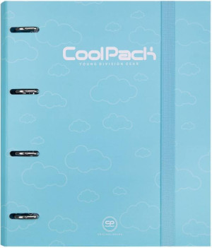 Segregator A4 4R Coolpack Pastel z kartkami niebieski