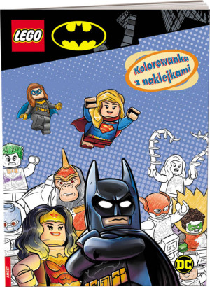 LEGO® Batman. Kolorowanka z Naklejkami