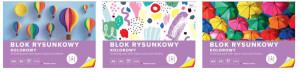 Blok rysunkowy kolorowy A3/20K