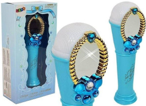 Magiczne lustro z mikrofonem niebieskie USB