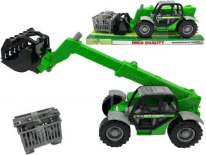 Ładowarka teleskopowa - traktor z chwytakiem
