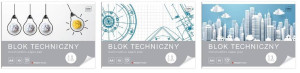 Blok techniczny A4. 10 kartek
