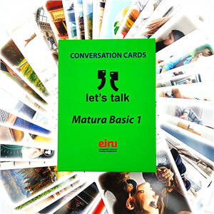 Karty konwersacyjne. Let's talk. Matura Basic 1. Język angielski
