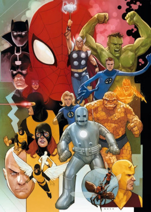 Clementoni. Puzzle 1000. Marvel