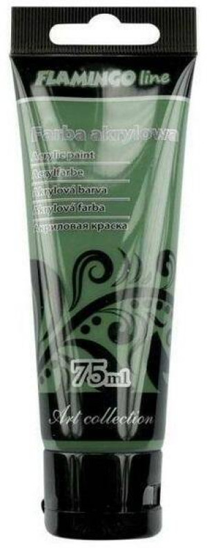 Farba akrylowa 75ml. Ciemnozielona 049