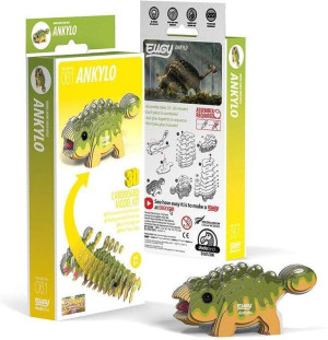 Dinozaur Ankylo Eugy. Eko Układanka 3D