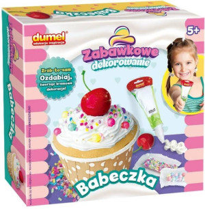 Zabawkowe dekorowanie Babeczka