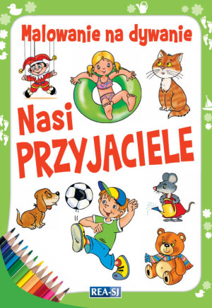Nasi przyjaciele. Malowanie na dywanie