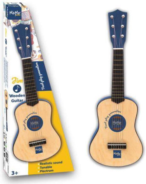 MeMe. Klasyczna hiszpańska drewniana gitara
