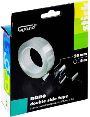 Taśma dwustronna Nano 50mmx5m GRAND