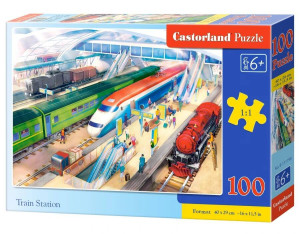 Puzzle 100 Train Station