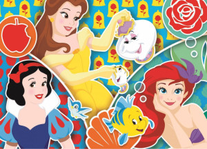Puzzle 2x20. Super Color Princess