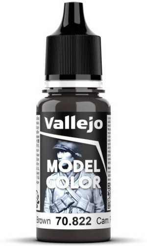 Vallejo: 70.822 - Model Color - Camouflage Black Brown (18 ml)