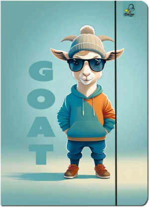 Teczka A4 z gumką Goat