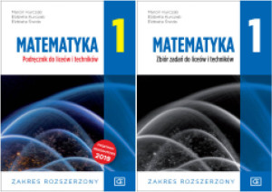 Pakiet: Matematyka 1. Podręcznik do liceów i techników. / Zbiór zadań. Zakres rozszerzony