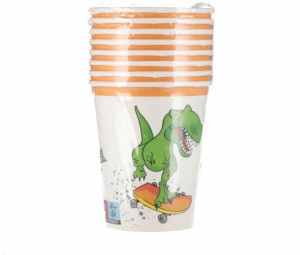 KUBEK PAP 250ML DINOZAURY 036301 PM OPFOL