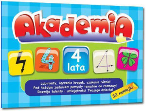 Akademia. 4 lata + 32 naklejki