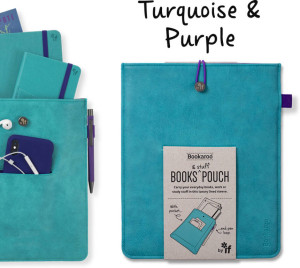 Bookaroo Books & Stuff - etui na książkę turkus