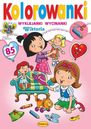 Kolorowanki. Wiktoria
