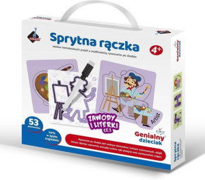 Sprytna rączka - zawody i literki 53el
