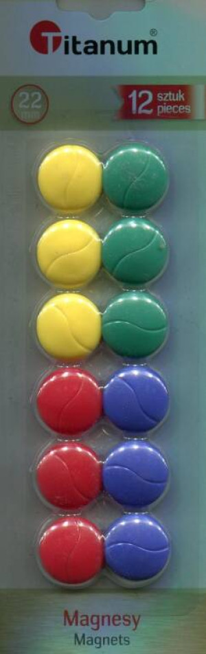 Magnesy do tablic 22mm