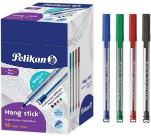 Długopis Hang Stick mix (50szt) PELIKAN