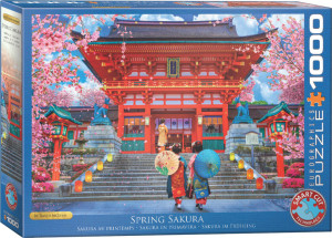 Puzzle 1000. Japonia, Wiosna w Sakura