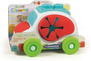 Soft Clemmy. Autko z klockami
