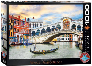 Puzzle 1000 Most Rialto w Wenecji 6000-0766