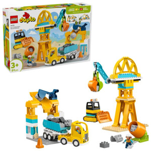 LEGO® Duplo. Plac budowy z pojazdami 3w1 10476