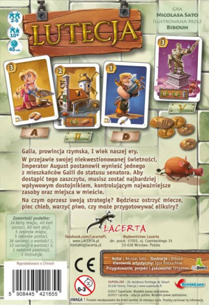 Lutecja. Gra
