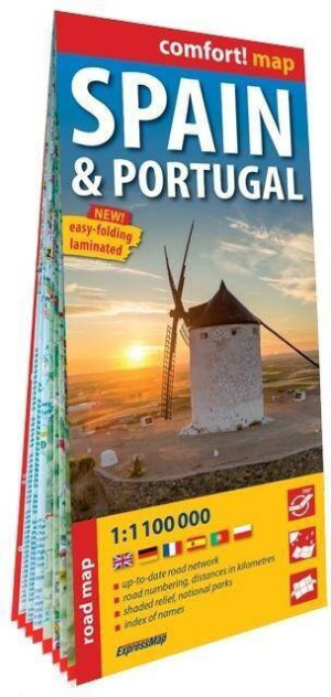 Comfort! map Spain & Portugal 1:1 100 000