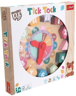 Tick Tock. Zabawka drewniana