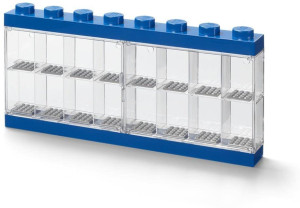 LEGO(R) witrynka na minifigurki 16 niebieska