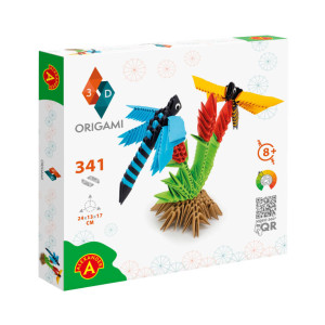 Origami 3D. Ważki