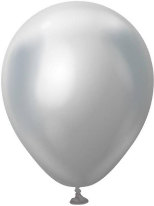 Balony Kalisan mirror srebrne
