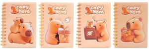 Notes B6 80K linia Kapibara mix