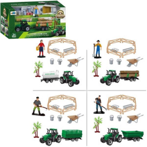 Zestaw farma traktor z akcesoriami